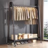 [Bold 32 tubes] - Obsidian Black 120cm* single layer storage