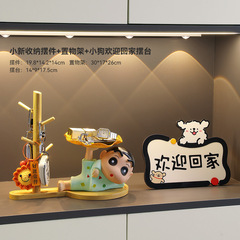 ビニールクレヨンしんちゃんキー収納装飾装飾品玄関リビングルームデスクトップニッチホームグッズ