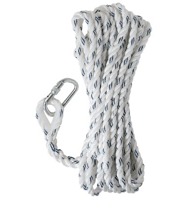 Posicionamiento de Delta 503317 poliamida de tres hebras 20m 10m 503315 cuerda de anclaje a prueba de caídas al aire libre cuerda de altura