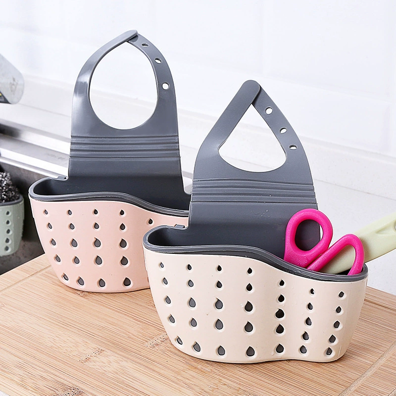Корзина для хранения над раковиной, которую можно регулировать по пряжке, слив, корзина, подвесной пакет, водопровод, сливной набор