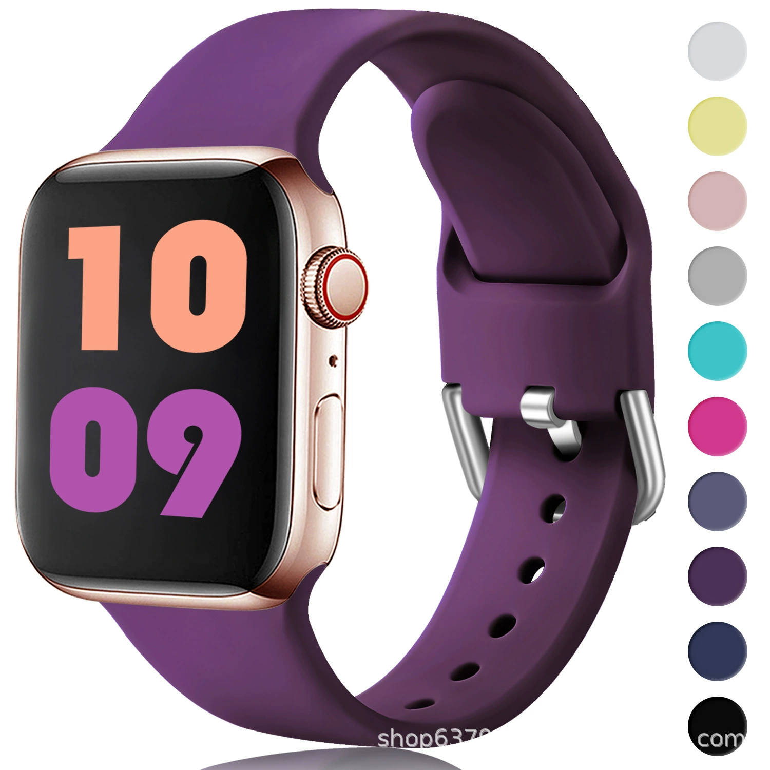 Samsung, apple, compatible bracelet, silicone watch strap