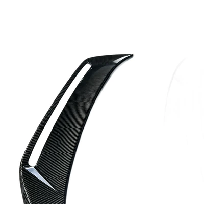 ABS glossy black carbon fiber pattern | Fixed wind wing