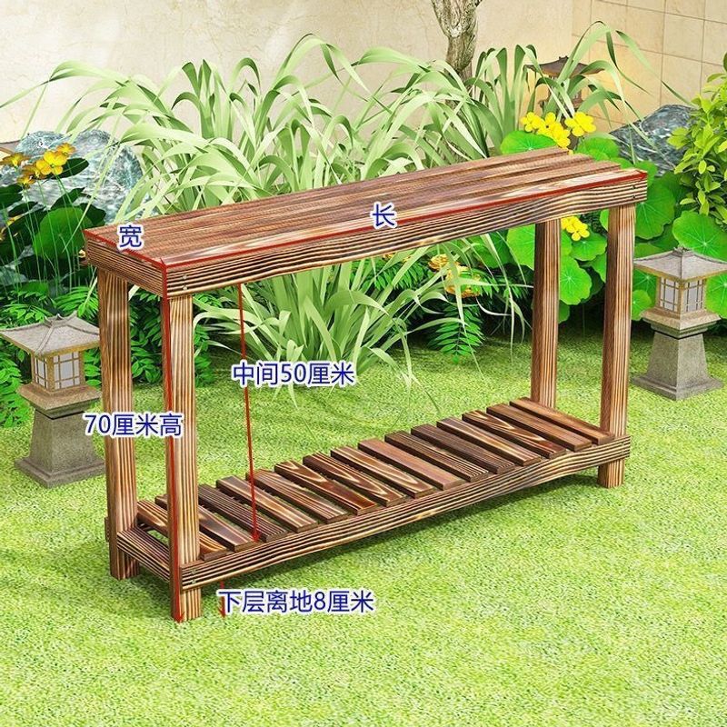 -Hot-selling crazy discount-Double-layer solid wood 110 long, 25 wide, 70 high