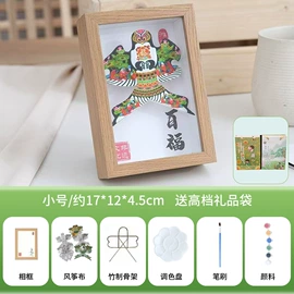 风筝;门贴、年画;木质工艺品