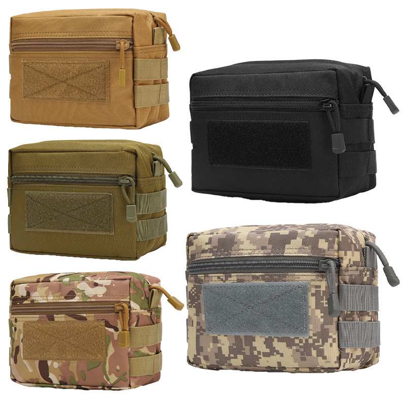 Edc Military Fan Camera Waist Bag Outdoor Sports Tool Change Storage Bag Waist Seal Accessory Hanging Bag Molle Storage Bag