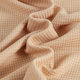 Waffle Fabric Polyester Small Plaid Convex Waffle Fabric Spring and Summer T-Shirt POLO Chinese Fir Casual Knitted Fabric in stock