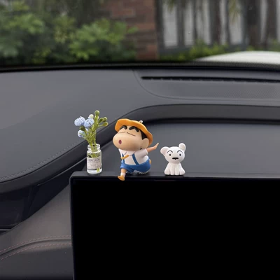2026 New Crayon Shin-Chan Car ornaments - flying-xiaoxinblue-mini-jasminexiaobai