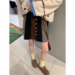 【前売り】章/bo * e貴私服重工は環境保護の衝突色をつなぎ合わせています。