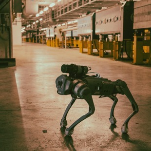 Fire inspection robot dog wireless charging module wireless charging transmission distance in the benefit