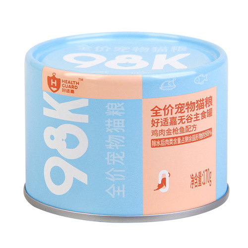 Haoshijia 98k staple food canned cat full price cat food tuna chicken duck beef pet wet food snacks