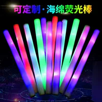 Colorful sponge flashing fluorescence light stick from foam