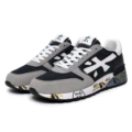 White, gray and black (half a size too small, one size larger for wider feet)