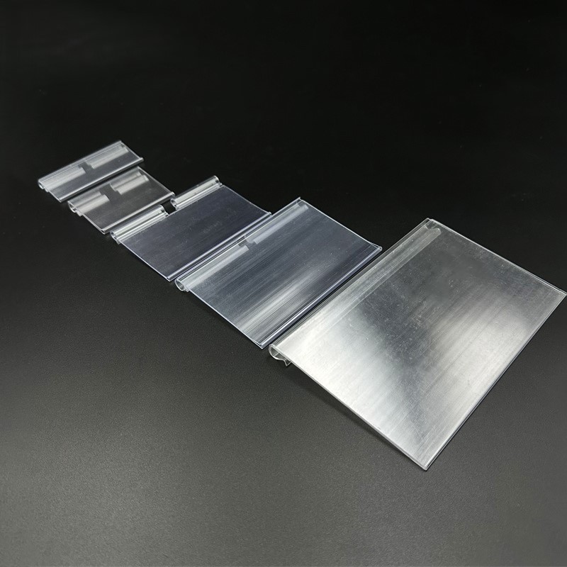 슈퍼마켓 더블 라인 후크 가격 태그 상품 가격 태그 편의점 냉동고 교수형 가격 태그 멀티 컬러 옵션