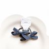 Children's denim cute hair accessory with bow, hairgrip, Chanel style