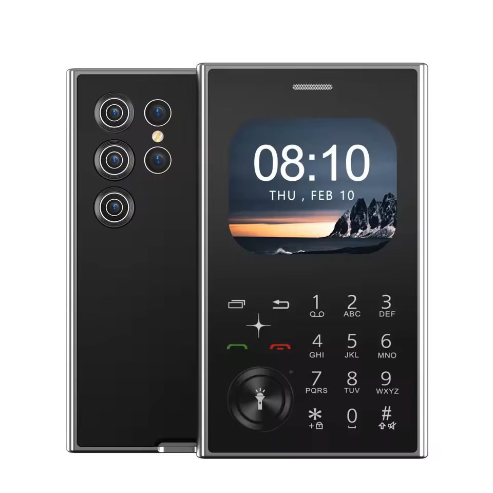 V8 cross-border dual-SIM dual-standby button mobile phone for the elderly mini mobile phone factory price multi-language MiNi candy bar