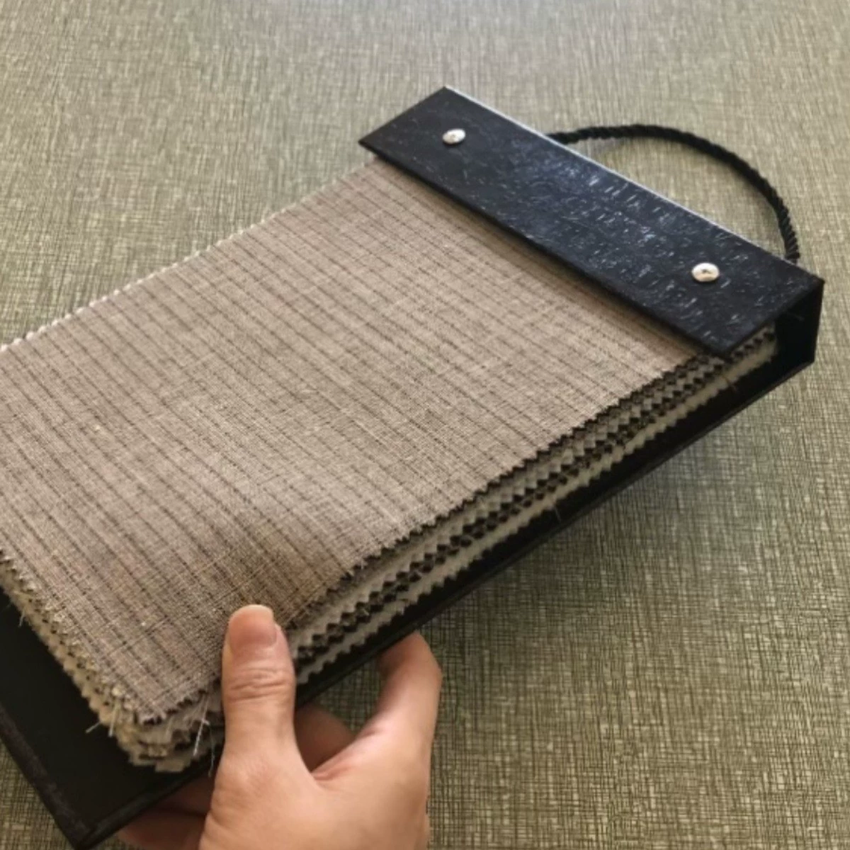 Папка образцов ткани, книга образцов ткани, книга цветовых образцов текстильной кожи, книга для демонстрации обоев для облицовки стен