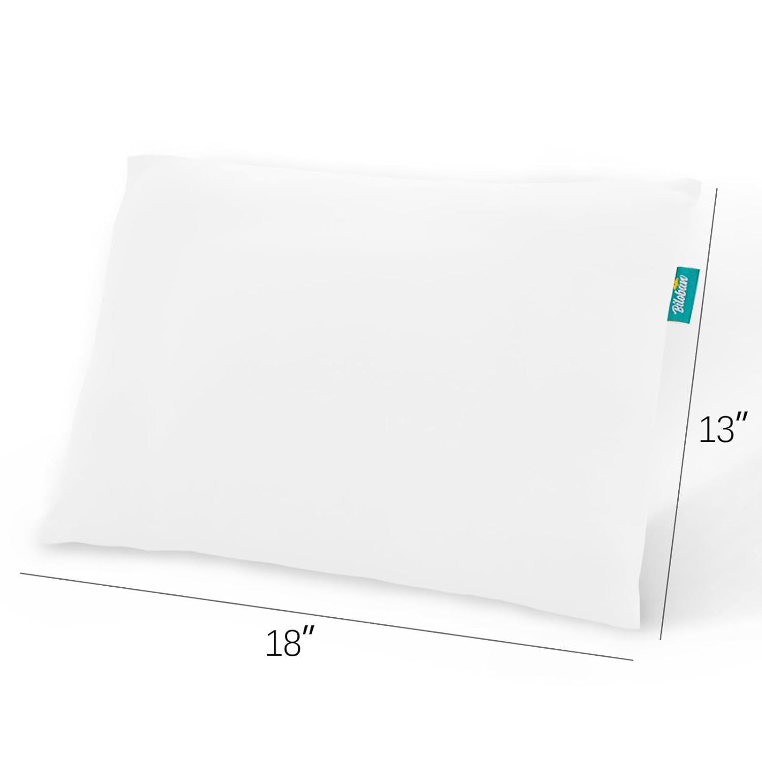 Color sólido bebé almohada núcleo sin funda de almohada suave almohada baja niños Amazon transfronteriza bebé almohada