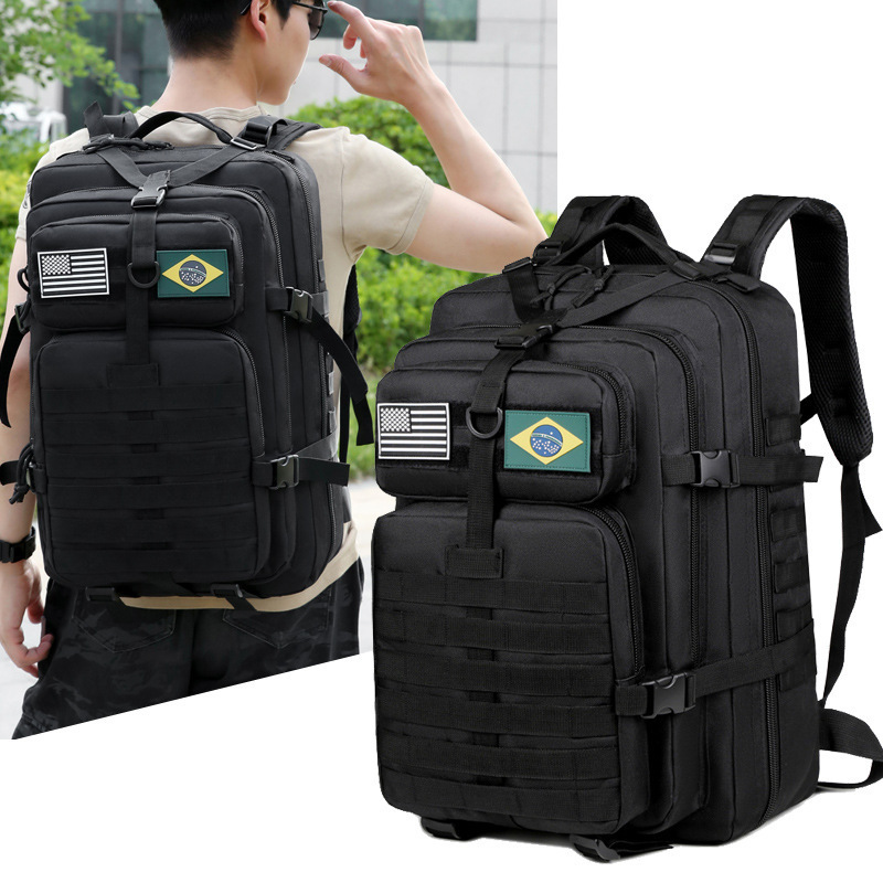 Manufacturer's Outdoor Tactical Backpack, Water-Repellent Backpack, Casual Travel New Sports Backpack, Hiking and Mountaineering Backpack