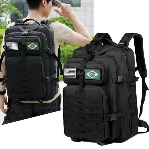 Manufacturer's Outdoor Tactical Backpack, Water-Repellent Backpack, Casual Travel New Sports Backpack, Hiking and Mountaineering Backpack