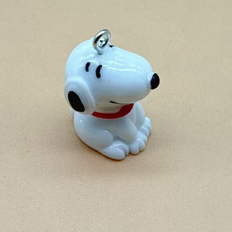 立体漫画かわいい子犬樹脂アクセサリークリーム接着剤 DIY 携帯電話ケースヘアピンキーホルダーペンダント車の装飾品|undefined