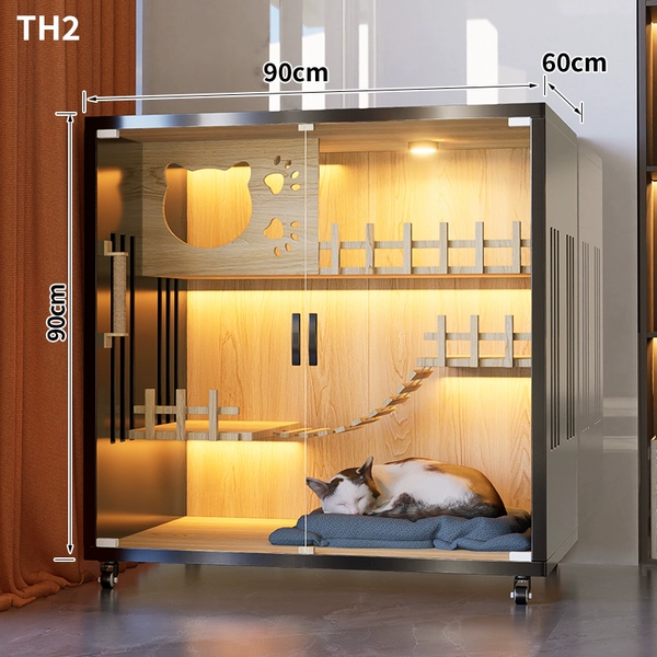 TH2 log color 90x60x90cm [Single apartment]