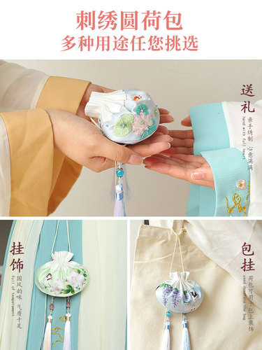 Embroidery kit for handmade DIY self-stitching for beginners, including Suzhou embroidery, auspicious symbol, gift for boyfriend, material pack