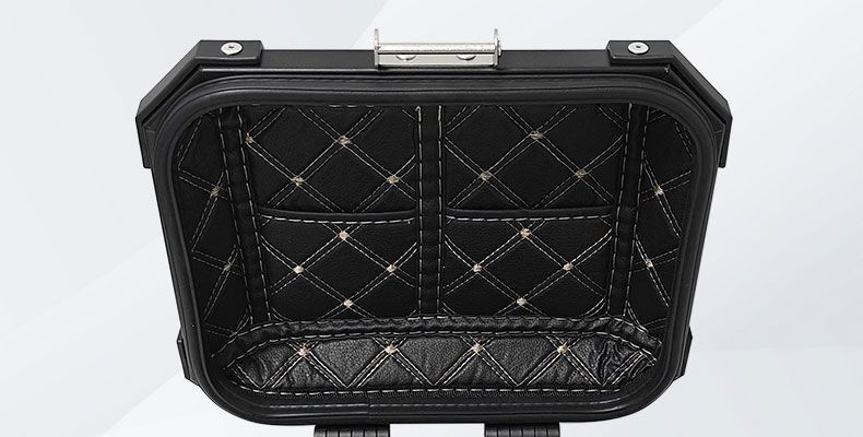 Electric vehicle mini 581013 ultra-thick 15L aluminum alloy tail box for motorcycle, small size