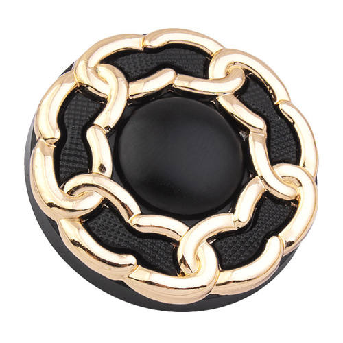 Metal buttons, large buttons, fashionable, exquisite, high-end, high-end women's coats, windbreakers, sweaters, cardigans, round decorative buttons