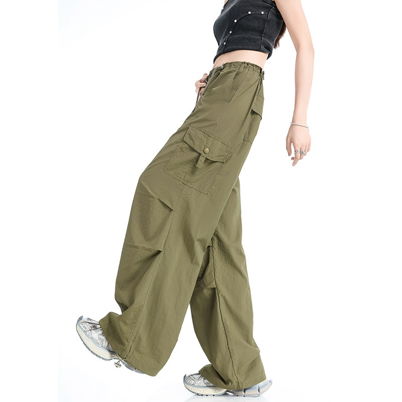 Army Green Quick-Dry Work Pants for Women, Summer 2026 New Style, American Cool Loose Casual Hiking Sun-Protection Jogger Pants Army Green Quick-Dry Work Pants for Women, Summer 2026 New Style, American Cool Loose Casual Hiking Sun-Protection Jogger Pants