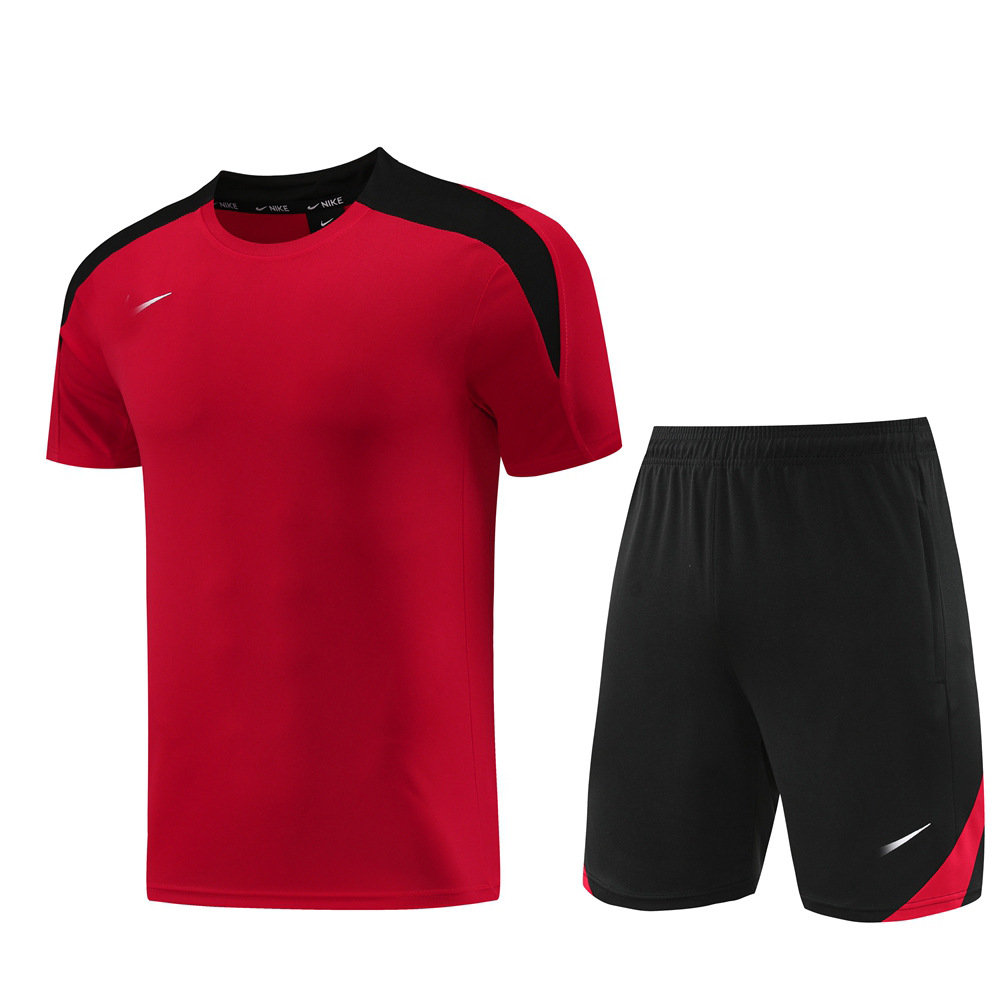 24-25 uniformes de fútbol, trajes casuales, deportes de secado rápido para hombres, camisetas de fútbol de manga corta, uniformes de competición, el equipo establece el número de impresión Z
