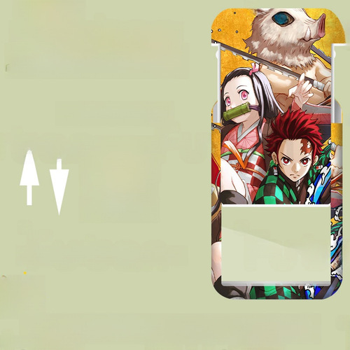 Anime Bus Subway Access Card Student Kindergarten Pickup Card Demon Slayer Work Card Work Card Card Set Wholesale