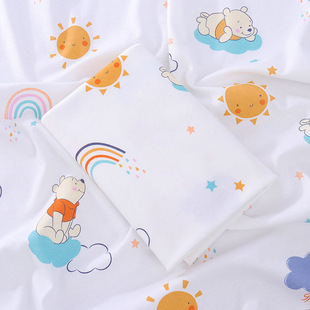 Newborn Swaddle Single Baby Knitted Cotton Cartoon Swaddle Essential for Delivery Room Baby Swaddle Anti-Startle Blanket Wholesale