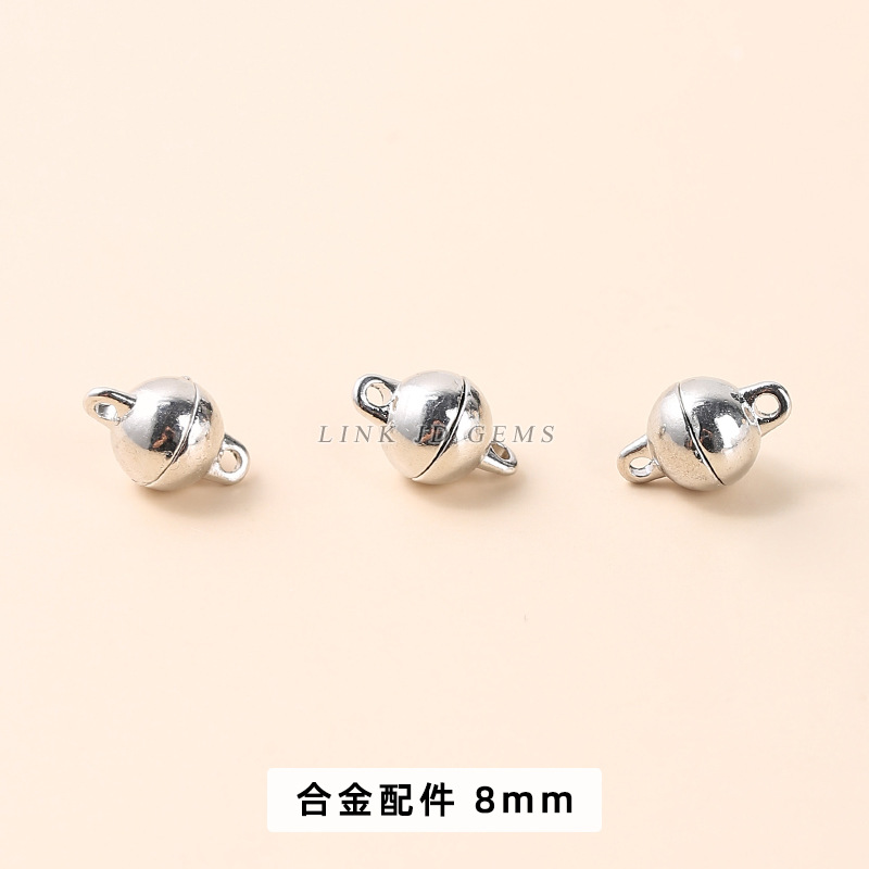 Alloy round magnetic buckle