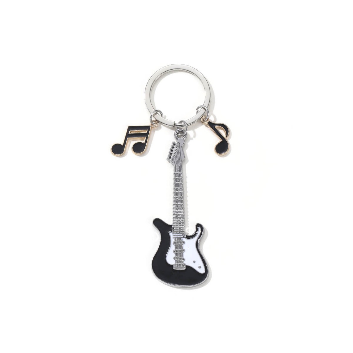 Llavero colgante de instrumento musical con diseño de teclado de violín estilo Chanel, superventas transfronterizo, venta directa de fábrica de Amazon image 19