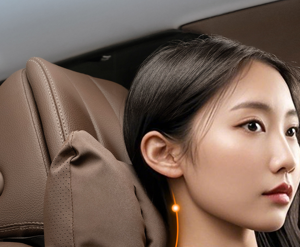 Suitable for Lexus Headrest and Lumbar Cushion Es200Es300H/Rx/Nx/Ux/Ls/Lx Car Neck Pillow