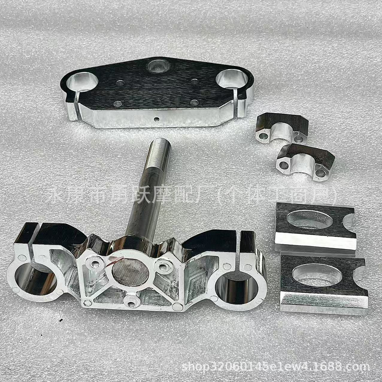 Off-Road Motorcycle Mini Racing Accessories 710mm Inverted Front Shock Absorber with Direction Stabilizer Front Fork