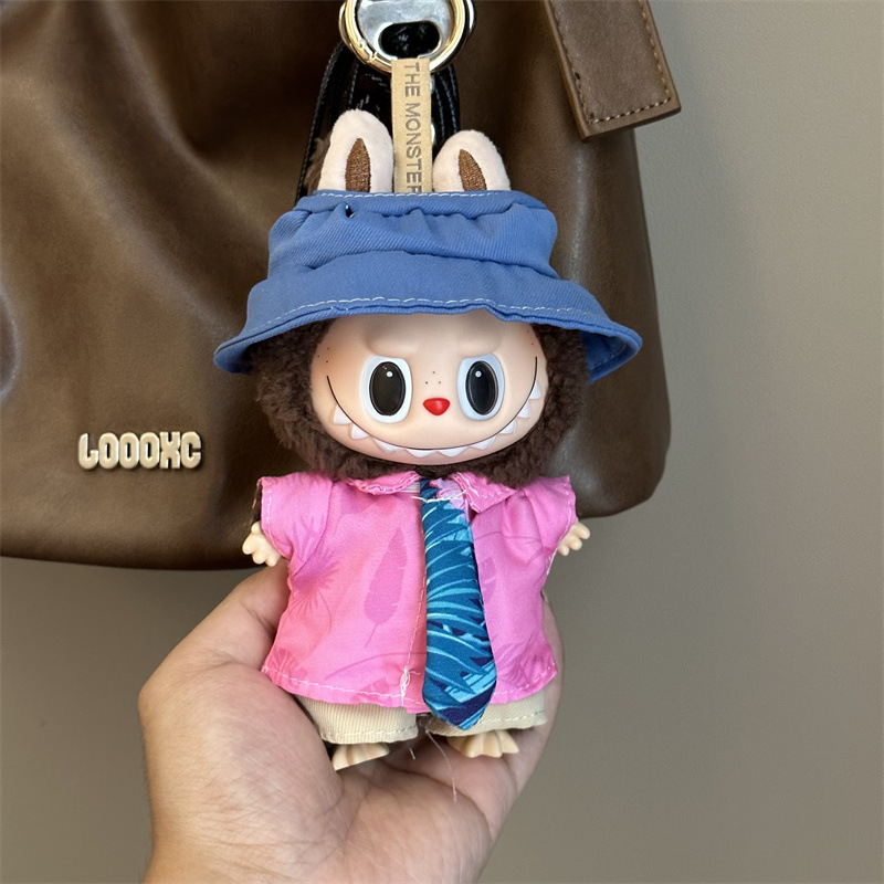 仅衣服适用labubu坐坐派对娃衣一二三代拉布布衣服套装配件饰周边|undefined