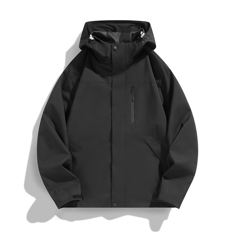 Primavera y otoño al aire libre vestir de asalto chaqueta hombre pareja adolescente color combinación de viaje traje de montaña MD9555