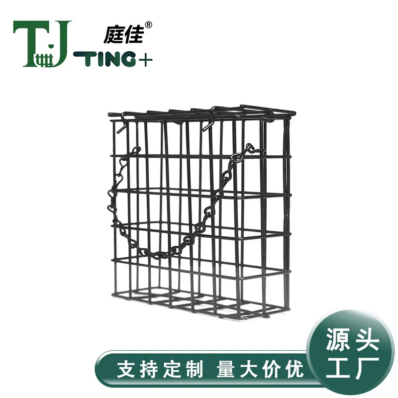 Spot square bird cage feeding outdoor wire feeder suspension strap stranded bird feeder Hummingbird feeder