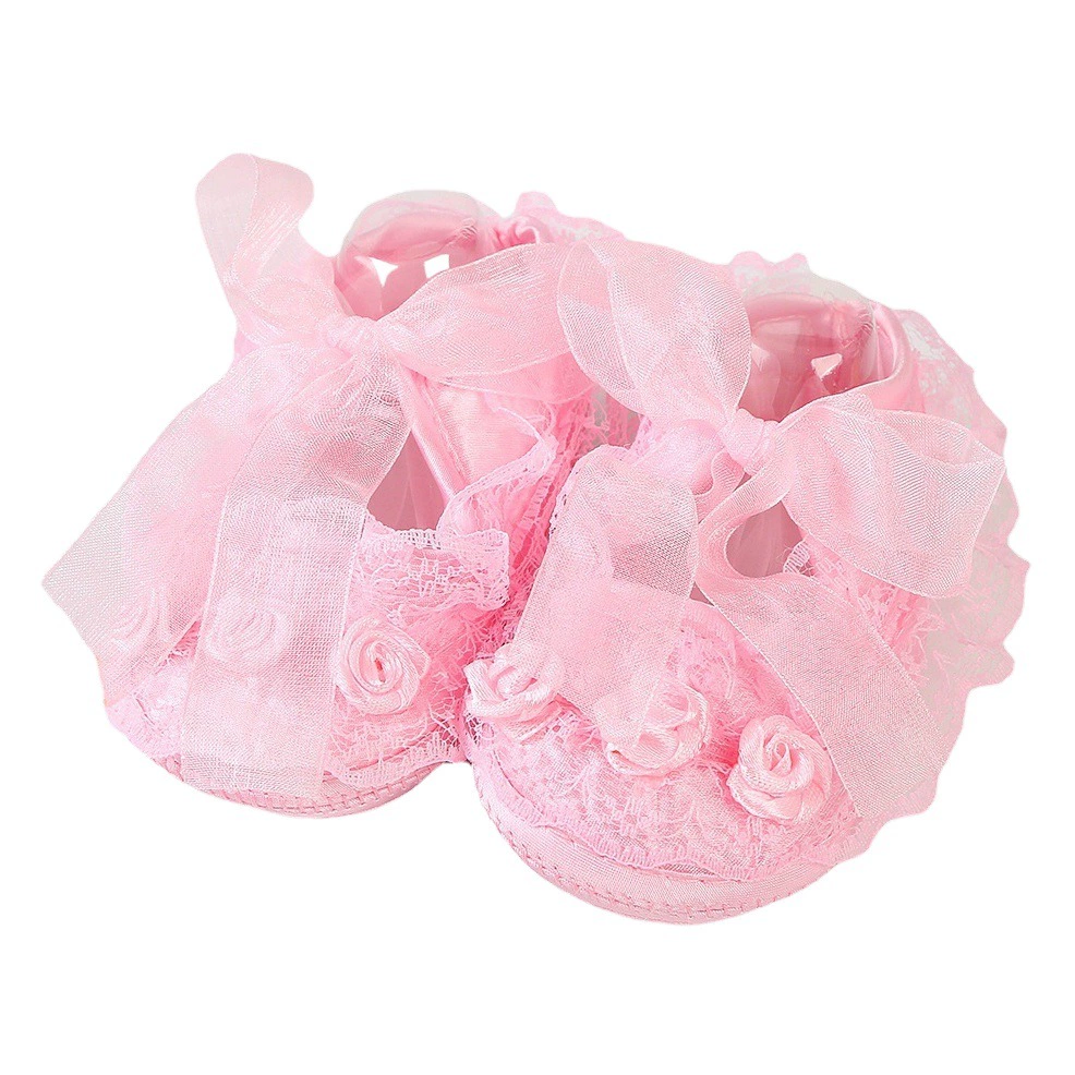 Обувь принцессы, женская детская обувь, весна и осень, Детские одиночные Дышащие носки на мягкой подошве для малышей от 0 до 12 месяцев, обувь