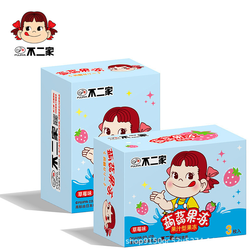 Fujiya Konjac Jelly Wedding Candy Souvenir Snacks Wholesale Baby Children's Return Gift Accessories Juice Fruit Flavor