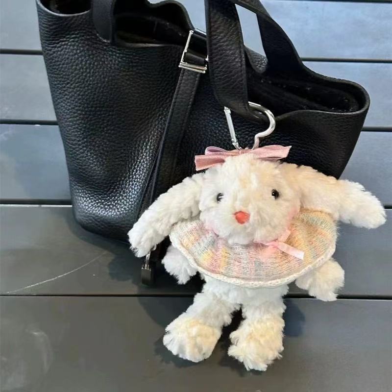 かわいい垂れウサギのぬいぐるみぬいぐるみウサギのキーホルダー|undefined