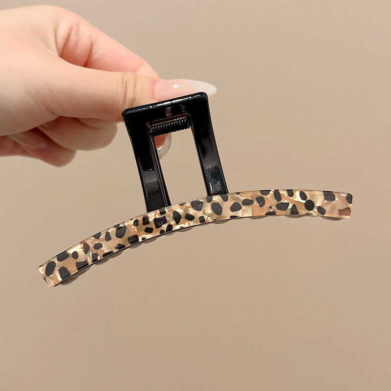 2#Clip estampado leopardo 11cm