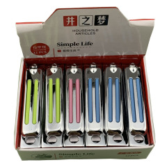 Dreamwell 625R Straight Mouth Nail Trimmer, Small, Multicolor, Sharp and Practical Nail Scissors, Available at 2 Yuan Store Nail Clips