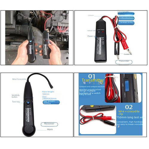 HYC6813 Car Fault Detection Instrument Line Locator Car Line Locator Short Circuit and Open Circuit Tester Line Finder