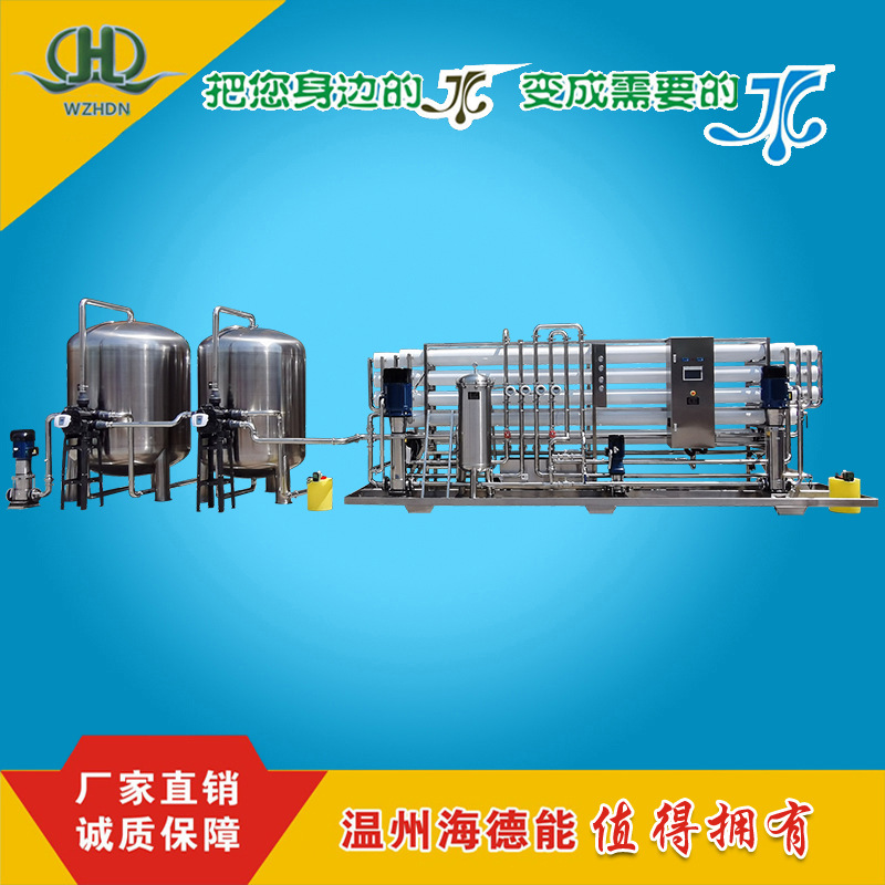海德能温州20吨两级双级二级反渗透医药超纯化水去离子水设备系统