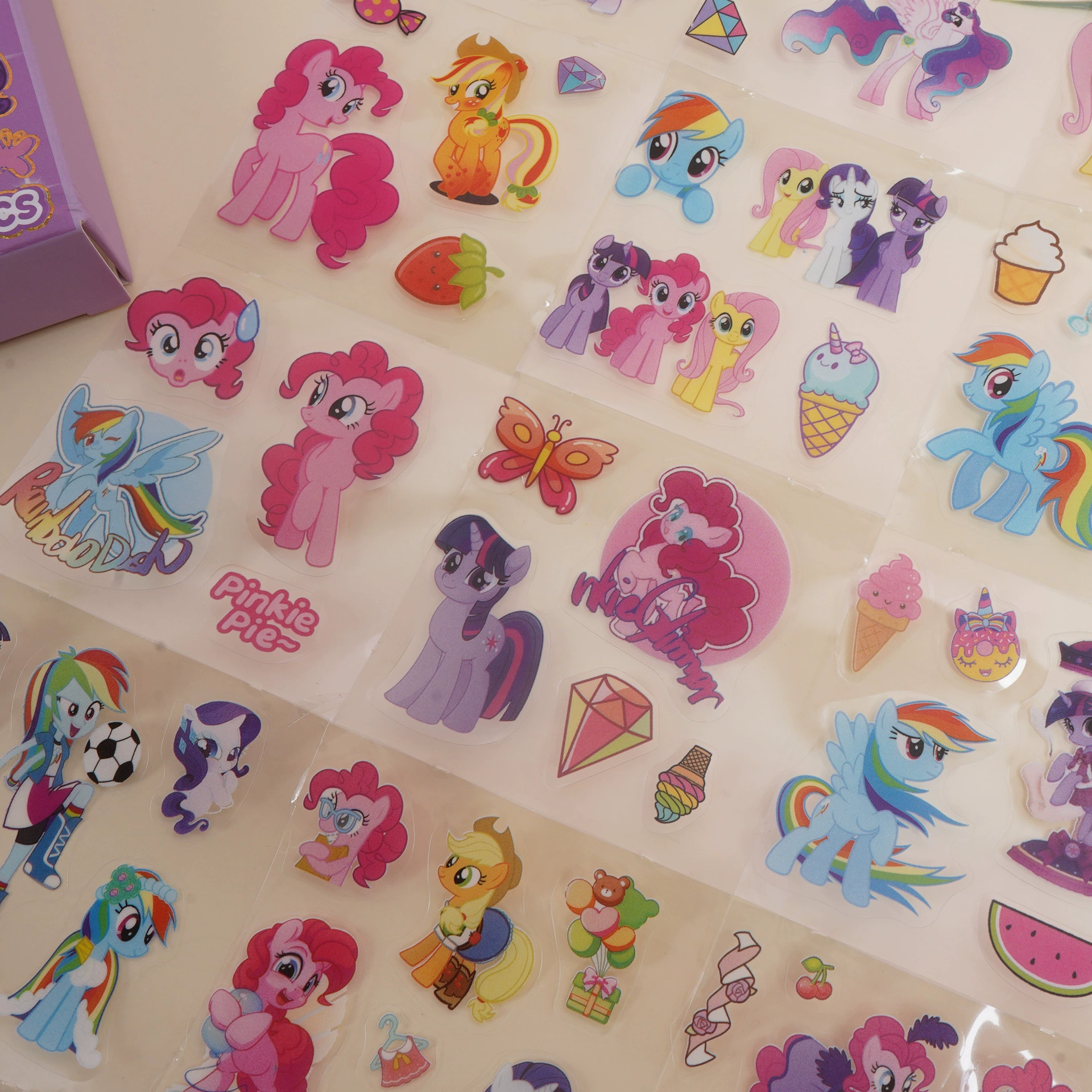 Пони, стикер мультяшный милый, подарочная коробка, новая коллекция, интернет-знаменитость