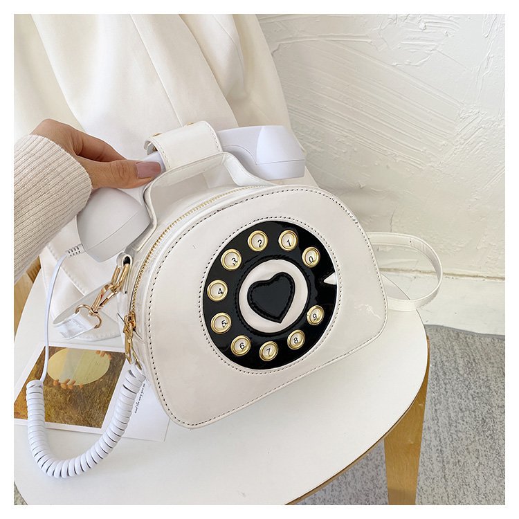 504g Weight Polyester Lining Material Zipper Closure Type Single Shoulder Strap Strap Type Circle Bag Bags Type Pu Leather Material Solid Color Pattern Vintage Style Style Round Shape Rose Red, White, Pink, Purple, Red, Yellow, Black Color Medium Size Medium Pu Leather Vintage Style Circle Bag 42