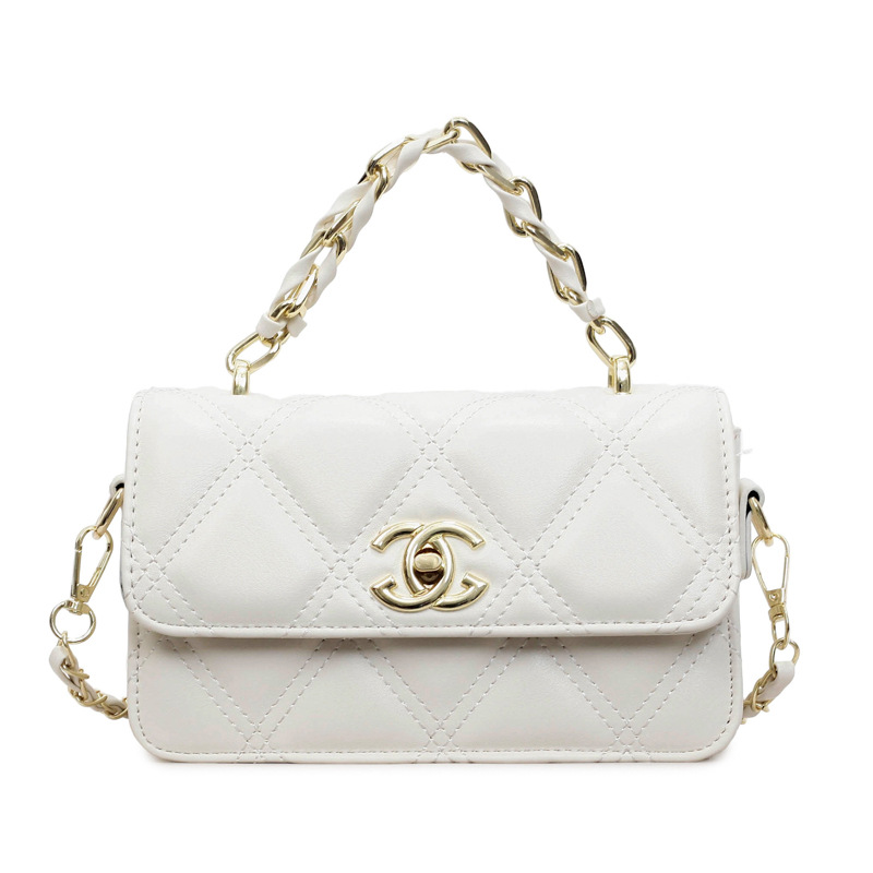 Xiaoxiaoxiang estilo de cadena de diamante bolso pequeño, bolso de lujo ligero, bolso de mano de alto nivel, bolso de hombro de estilo exterior, bolso de hombro