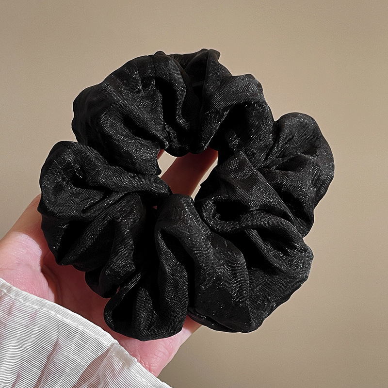 블랙 [새틴 마카롱]